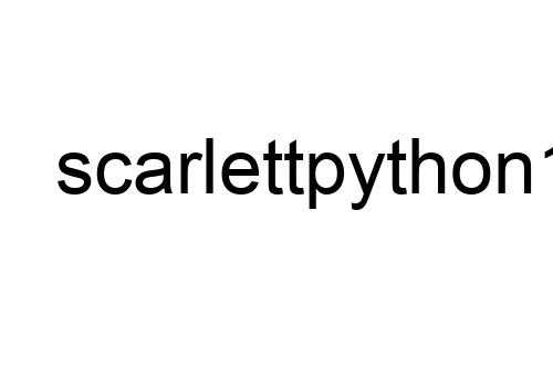 scarlettpython1
