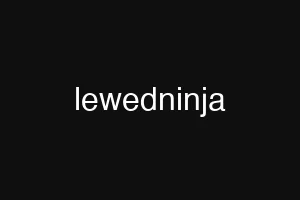 lewedninja