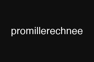 promillerechnee