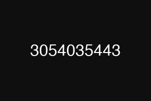 3054035443