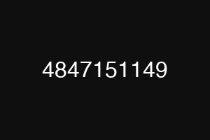 4847151149