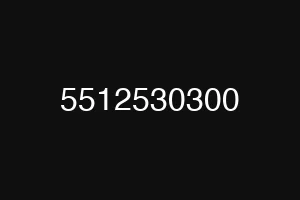 5512530300