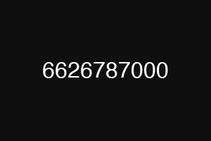 6626787000