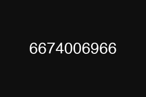6674006966