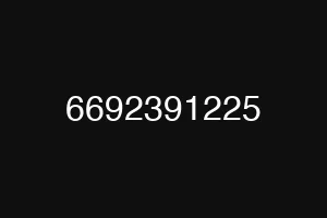 6692391225