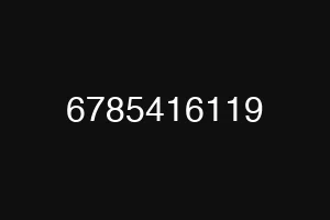 6785416119