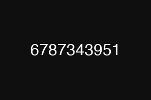 6787343951