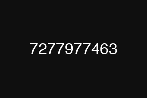 7277977463