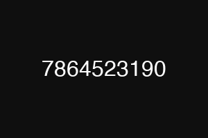 7864523190