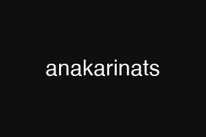 anakarinats