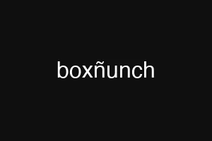 boxñunch