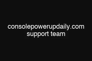 consolepowerupdaily.com support team